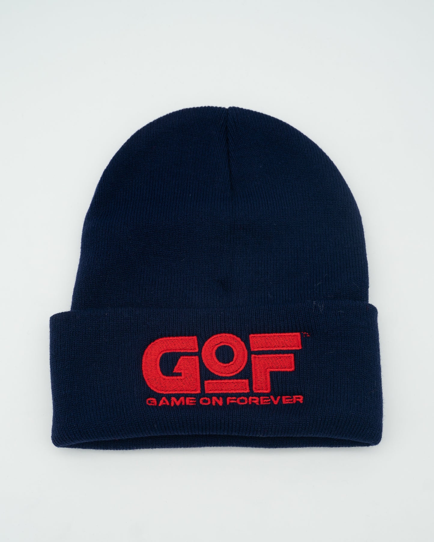 GOF Blue Embroidered Beanie