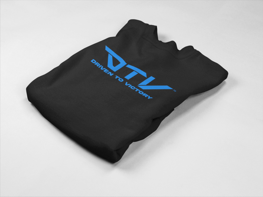 DTV Black Crewneck Sweatshirts
