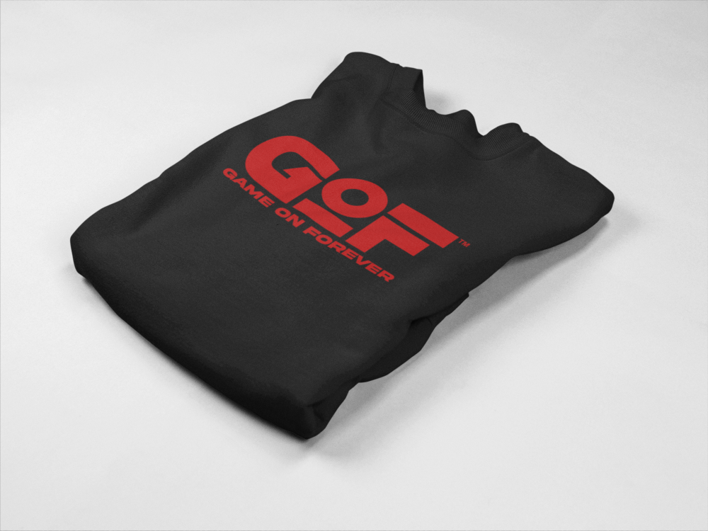 GOF Black Crewneck Sweatshirt