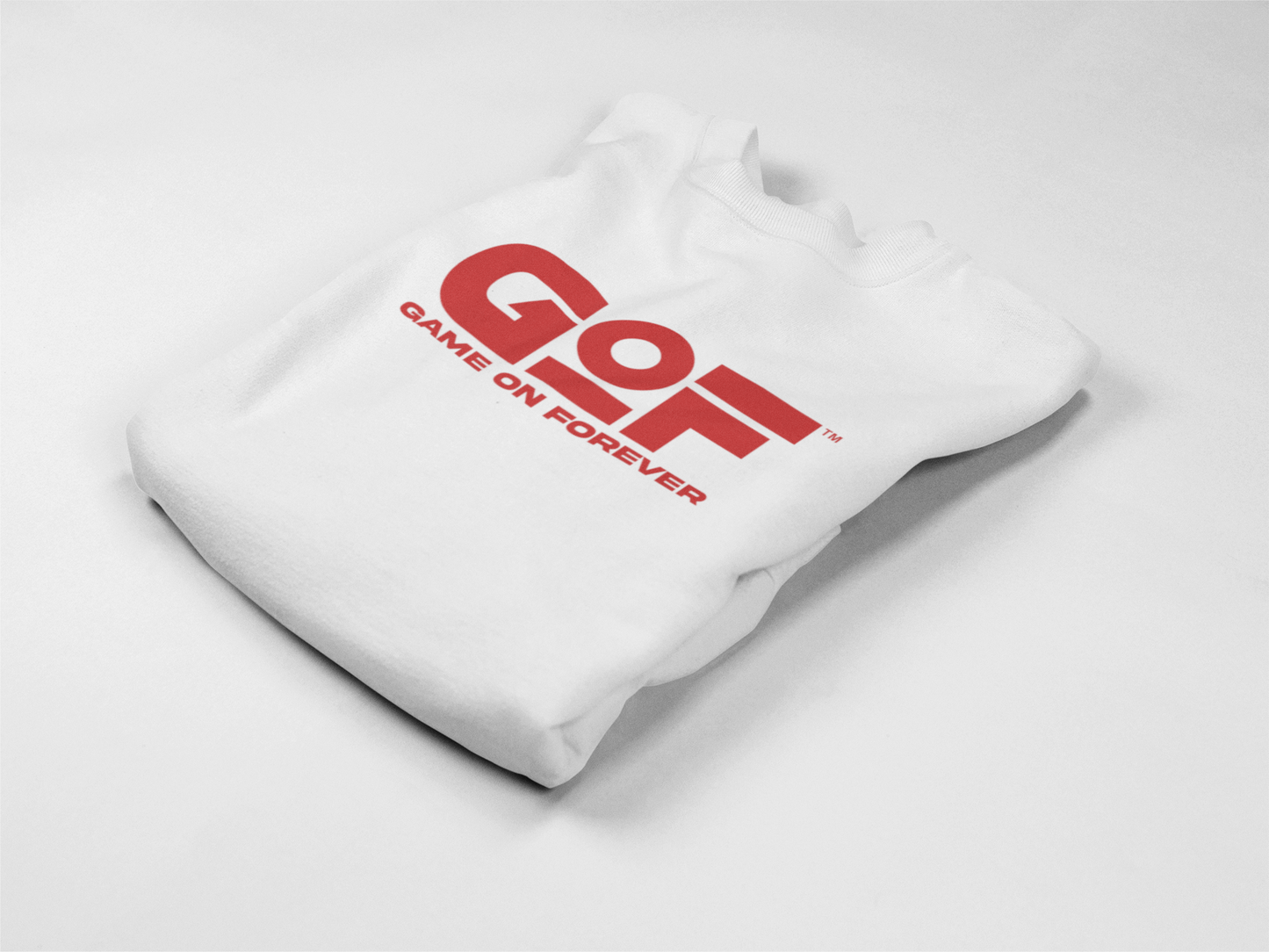 GOF White Crewneck Sweatshirt
