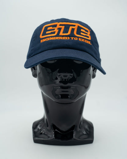 ETE Blue Embroidered Caps