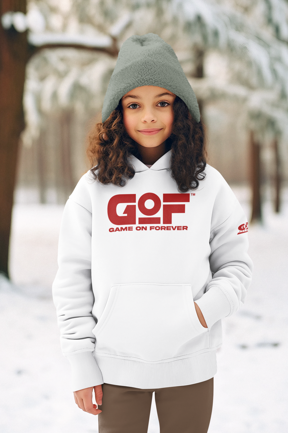 GOF White Hoodie