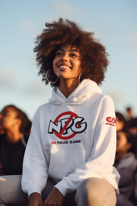 NPG White Hoodie