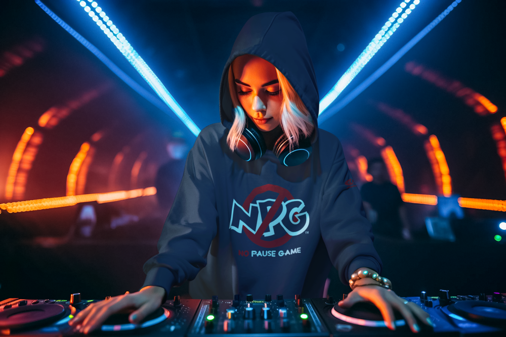 NPG Navy Hoodie