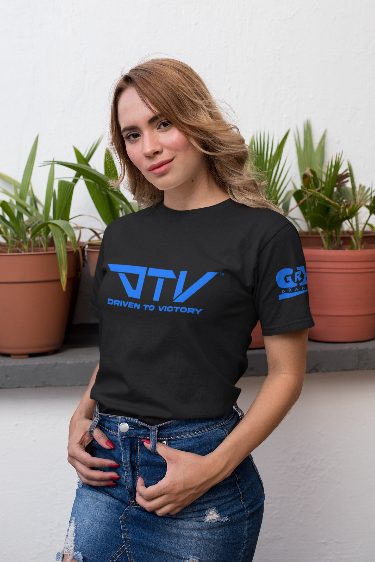 DTV Navy T-shirt