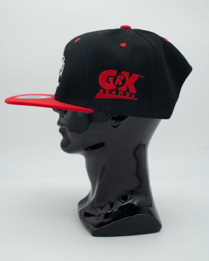 NPG Red & black Embroidered Caps
