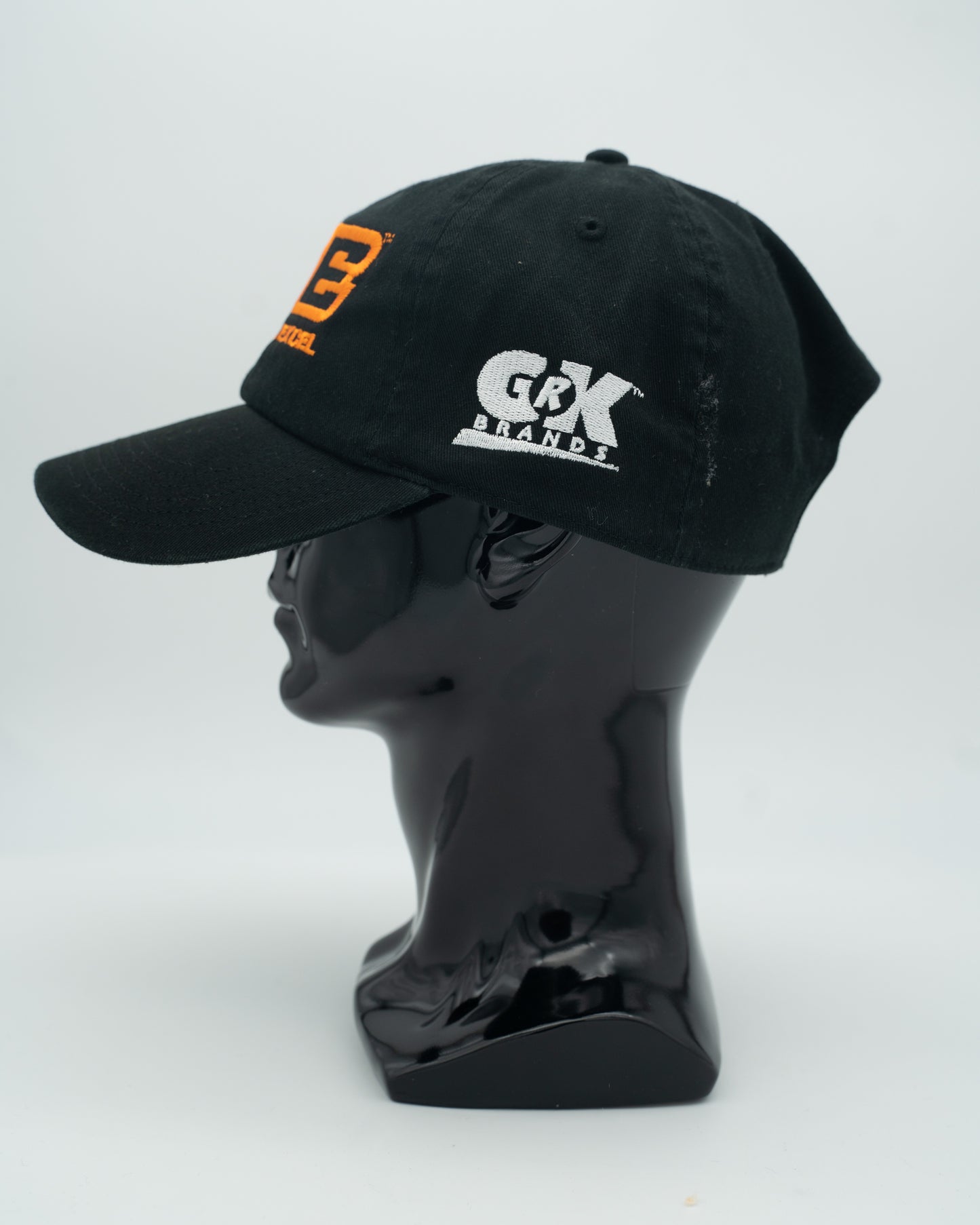 ETE Black Embroidered Caps