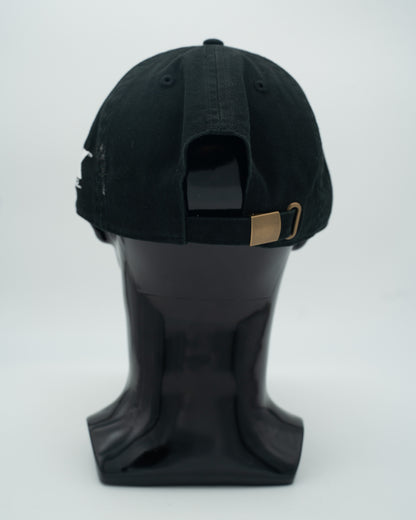 ETE Black Embroidered Caps