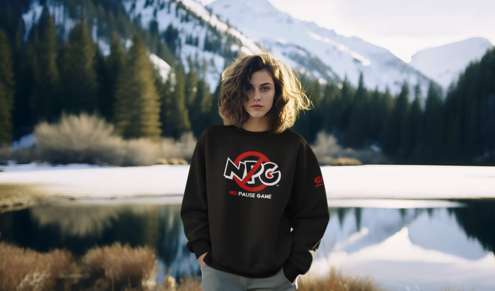 NPG Black Crewneck Sweatshirt