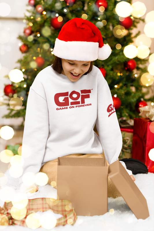 GOF White Crewneck Sweatshirt