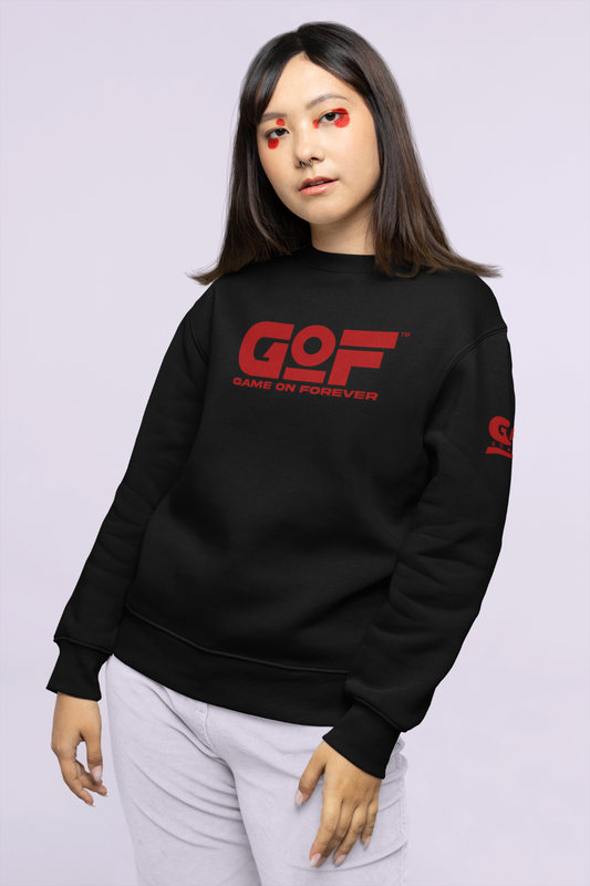 GOF Black Crewneck Sweatshirt